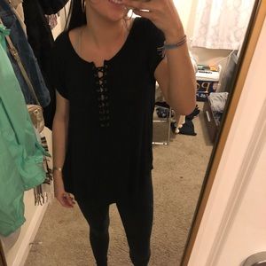 American Eagle Black Shirt